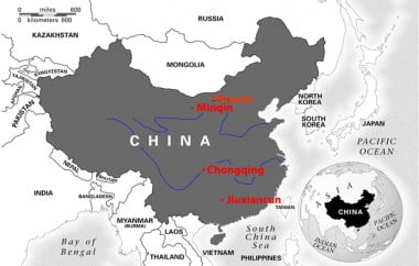 China Map all