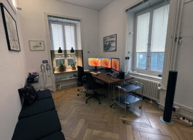Schnittplatz - Editing Studio - go between films - luc schaedler