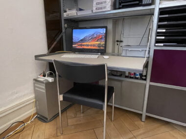 Videoschnittplatz - Video Editing Studio - go between films - luc schaedler
