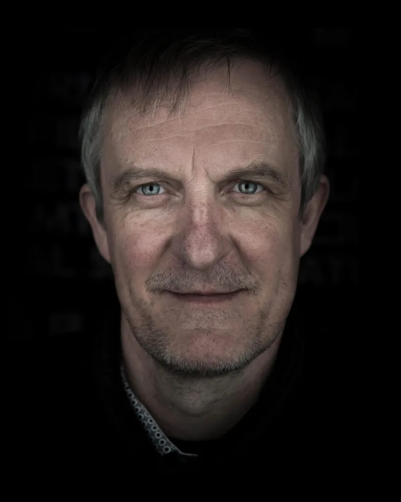 Portrait photograph of Luc Schaedler for the Swiss Film Award.